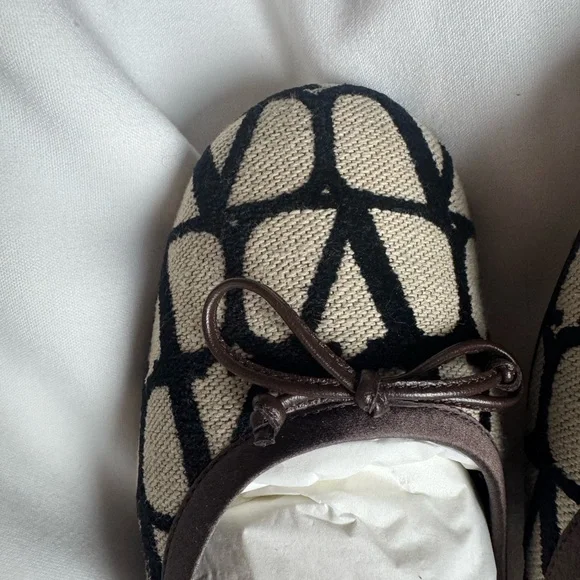 Valentino Garavani Toile Iconographe ballerina flats - Picture 3 of 9